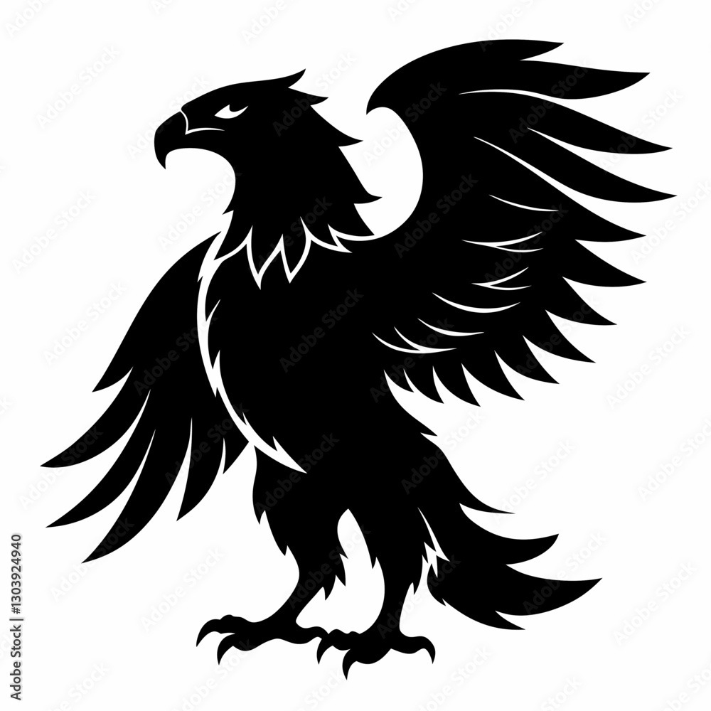 Obraz premium eagle vector illustration
