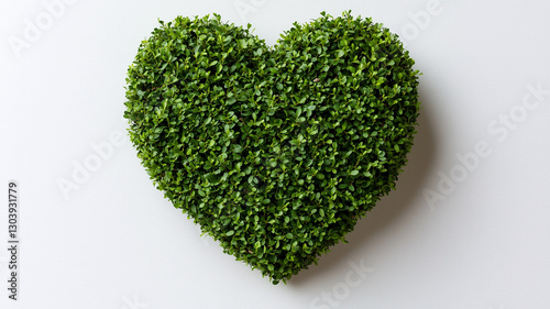 Heart-Shaped Topiary Bush
