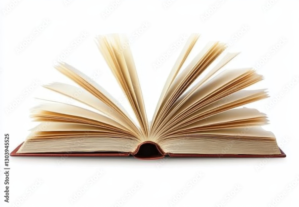 Open book, studio shot, knowledge, learning, education Open book, studio shot, knowledge, learning, education