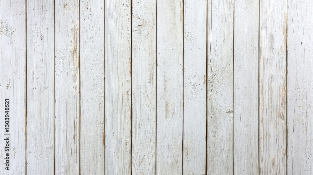 A close-up view of weathered white wooden planks, offering a rustic and textured appearance, ideal for backgrounds or design elements. A close-up view of weathered white wooden planks, offering a rustic and textured appearance, ideal for backgrounds or design elements.