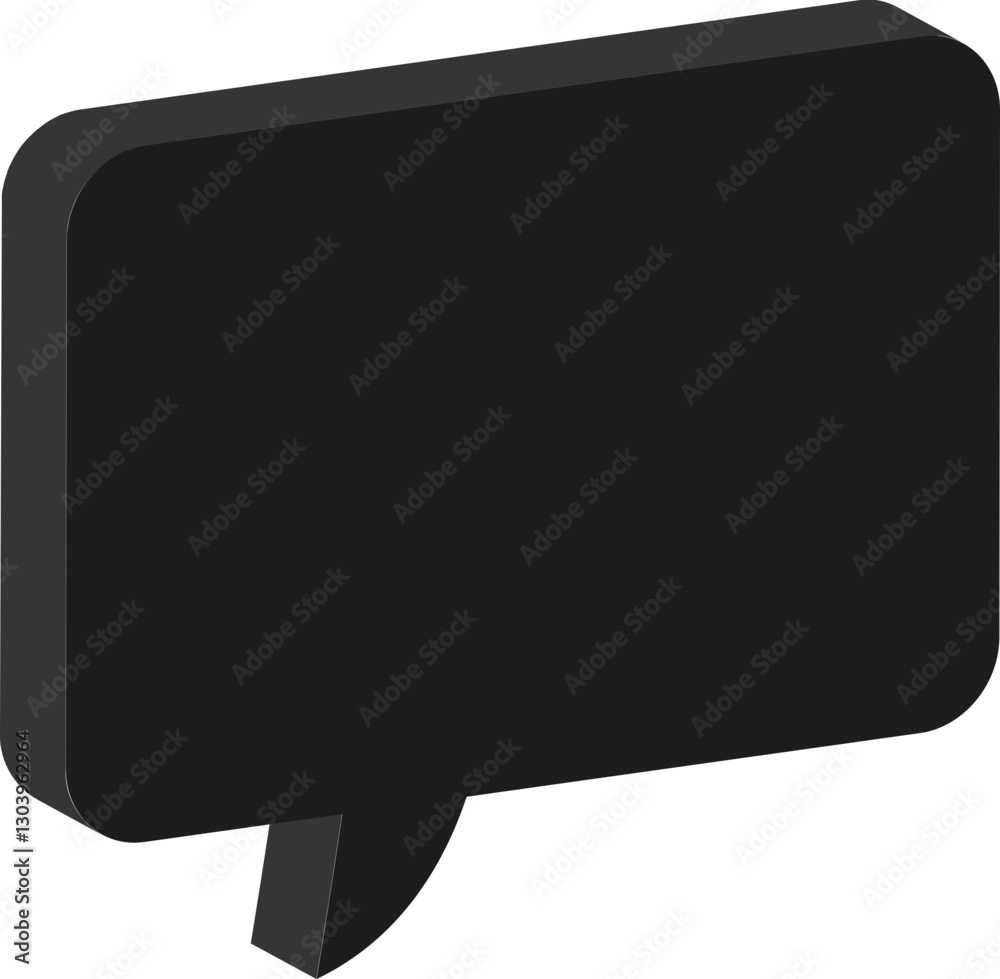 black speech bubble black speech bubble