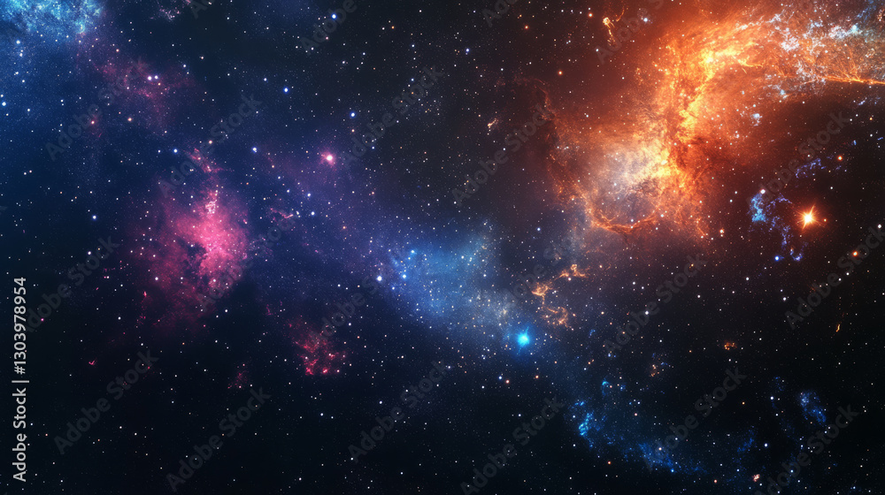 space background featuring stars and colorful galaxies space background featuring stars and colorful galaxies