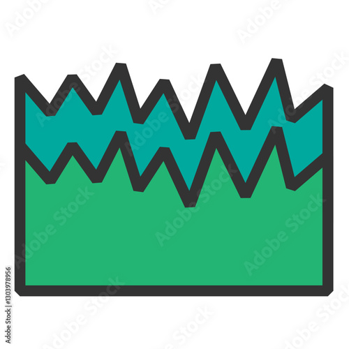 surrealism grass shape