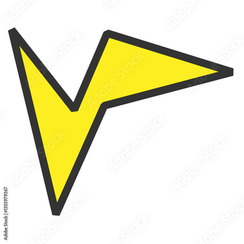 Bold Fun Abstract Geometric Shape memphis