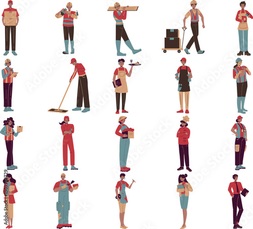Labor Day Illustration