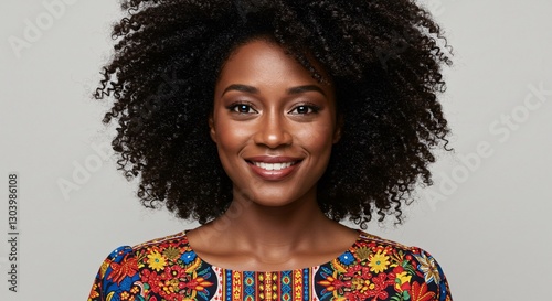 photorealistic portrait of a woman from Mauritius