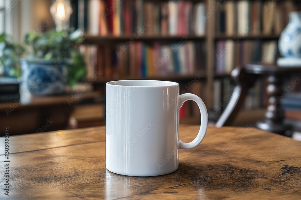 Fototapeta premium Cup for Mockup created with Generative AI Technology, ai, generative