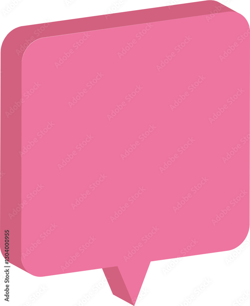 pink speech bubble pink speech bubble