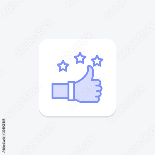 Wallpaper Mural Excellence duotone line icon, vector, pixel perfect, illustrator file Torontodigital.ca