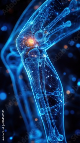 Mini cameras capturing detailed images of human joints for robotic arthritis treatment