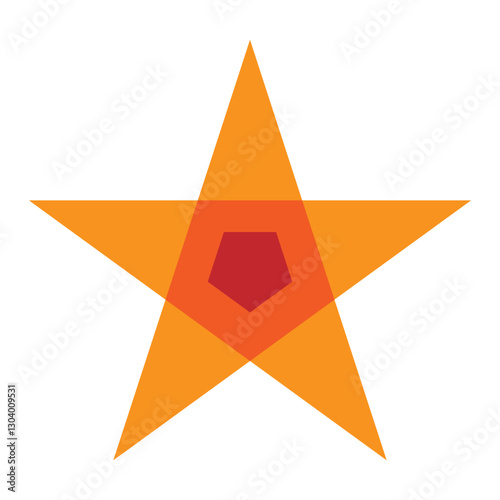 Abstract Surrealism Star