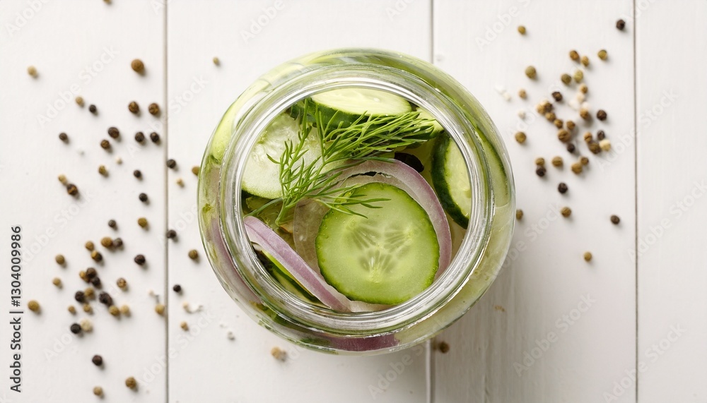 Obraz premium Pickles in the making