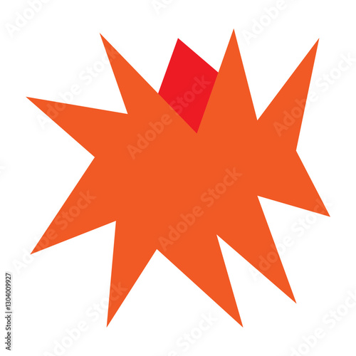 Bold Fun Abstract Star
