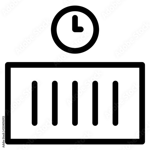 Container Outline Icon