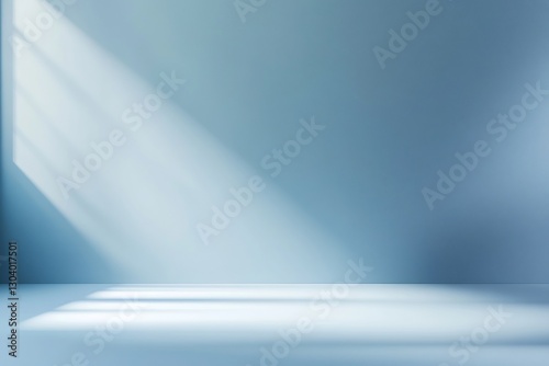 Wallpaper Mural Abstract Light Blue Blurred Background with Gradient Gray Floor and Wall
 Torontodigital.ca