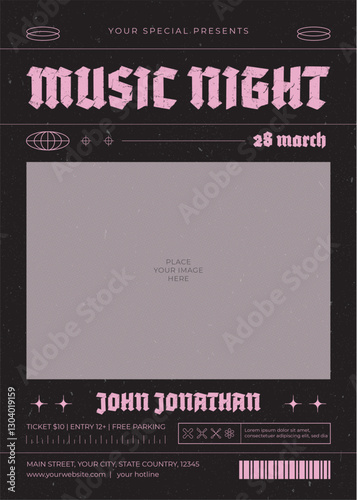 Music Night Flyer