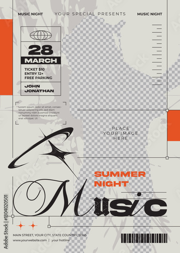 Summer Music Night Flyer
