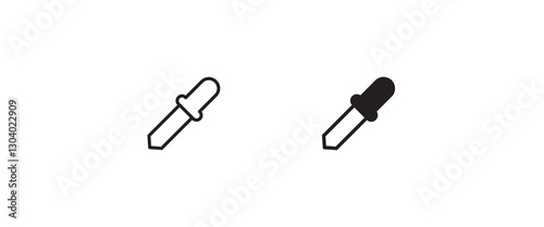 eye drop icon , eyedropper, Eye drops line icon. Nasal drops, medical, contact lenses line icons set, editable stroke isolated on white, linear vector outline illustration, symbol logo design style