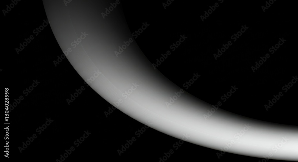 Minimalist abstract composition, stark contrast, black and white, curved shape, crescent form, geometric design, smooth texture, high contrast, negative space, simple elegance, monochromatic, clean li Minimalist abstract composition, stark contrast, black and white, curved shape, crescent form, geometric design, smooth texture, high contrast, negative space, simple elegance, monochromatic, clean li