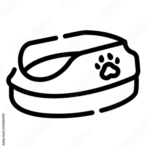 litter box Line Icon
