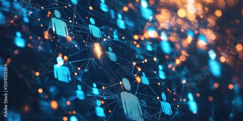 CRM system with predictive analytics for customer behavior.