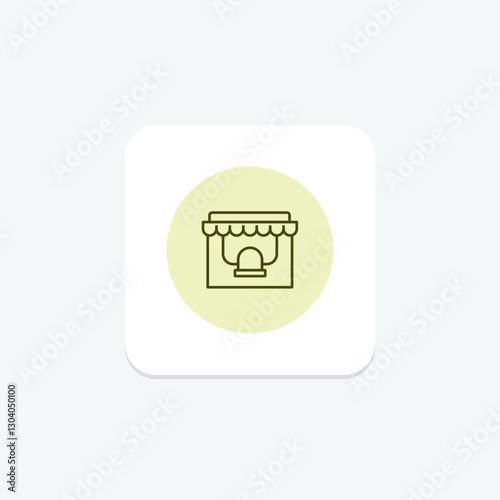 Garden Swing pentaglow, vector, pixel perfect, illustrator file