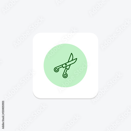 Shears pentaglow, vector, pixel perfect, illustrator file