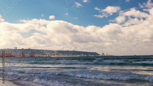 Wallpaper Mural View of the city of Haifa, Israel. Torontodigital.ca