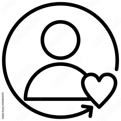 Customer Outline Icon