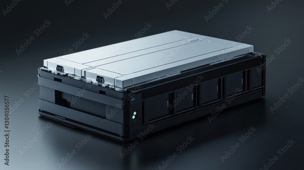 A sleek, modern electronic device with a metallic finish, designed for storage or data transfer. A sleek, modern electronic device with a metallic finish, designed for storage or data transfer.