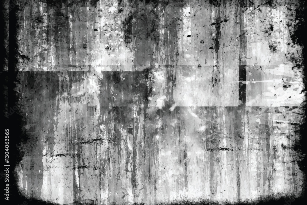 Black and white grungy abstract background. Grungy frame. Vertical vector illustration
Black and white grungy abstract background. Grungy frame. Vertical vector illustration