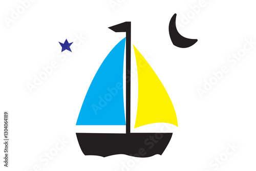 sailing boat on the sea