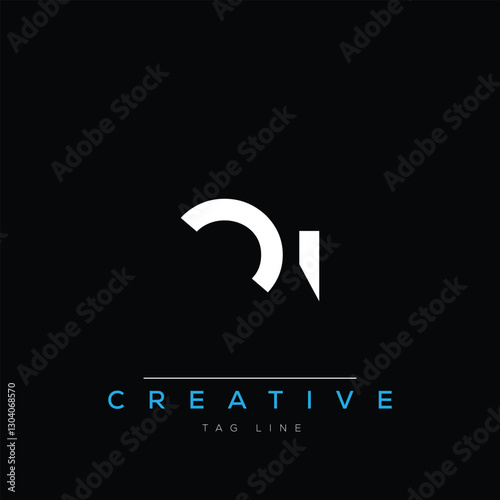 O and I logo design. OI creative Monogram Logo. This logo design is the process of creating a visual symbol that represents a brand, company, or individual.