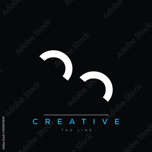 Q and Q logo design. QQ creative Monogram Logo. This logo design is the process of creating a visual symbol that represents a brand, company, or individual.