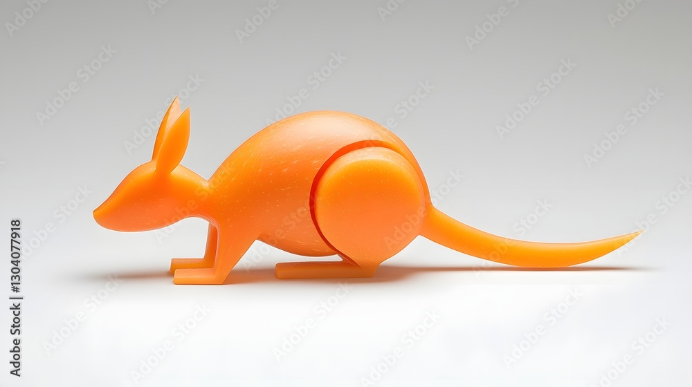 Whimsical Squash Kangaroo Sculpture A Delightful Blend of Natural Textures and Imagined Forms This unique and captivating artwork seamlessly combines a butternut squash body with an apple pouch Whimsical Squash Kangaroo Sculpture A Delightful Blend of Natural Textures and Imagined Forms This unique and captivating artwork seamlessly combines a butternut squash body with an apple pouch