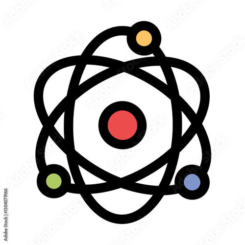 Simple Atom Symbol