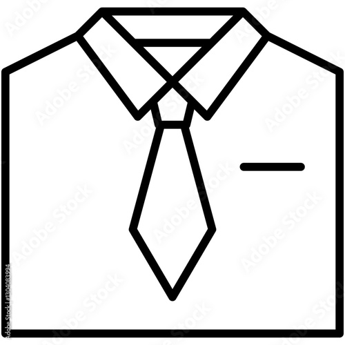 Suit And Tie Icon