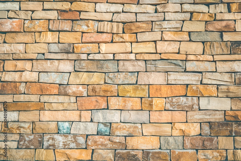 Fototapeta premium Texture of a stone wall background