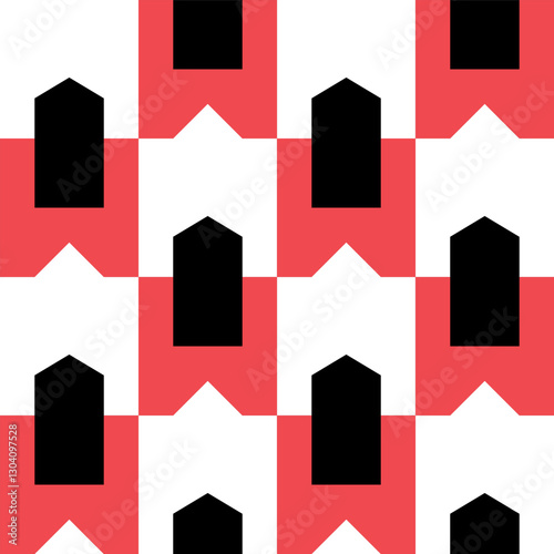 Abstract geometric seamless...