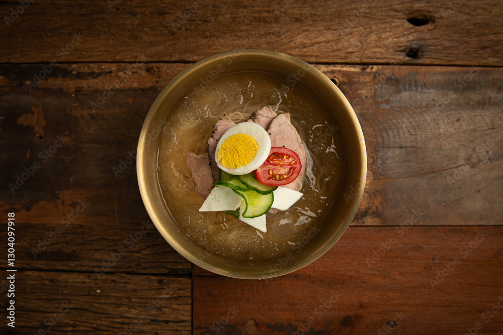Refreshing Korean Naengmyeon Refreshing Korean Naengmyeon
