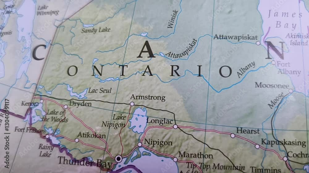 map of the world, elevation of ontario of canada, map of north America, showing wisconsin, michigan, lake superior map of the world, elevation of ontario of canada, map of north America, showing wisconsin, michigan, lake superior