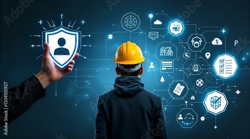 Construction Worker Safety: Digital Technology for Workplace Protection & Risk Management. AI-Powered Safety Solutions in Construction.