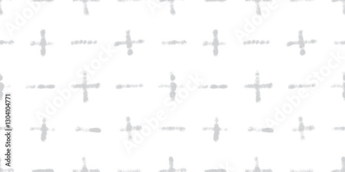 Doodle shapes background. Seamless pattern. Vector. らくがきイラストパターン