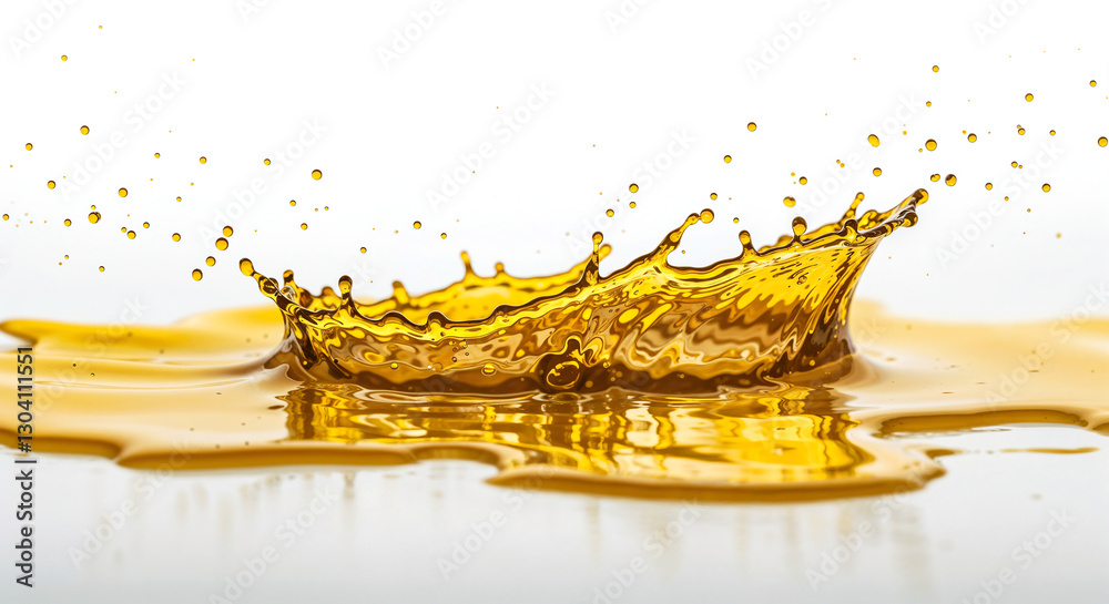 abstract background juice or oil splashes . Generative AI abstract background juice or oil splashes . Generative AI