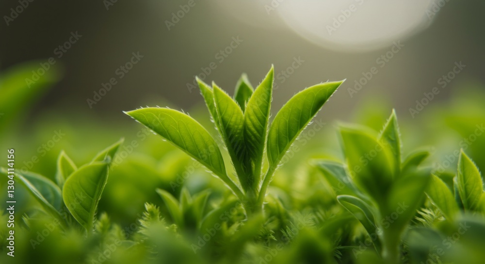 Obraz premium macro lawn