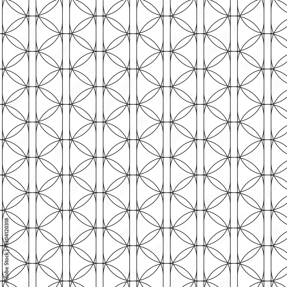 Harmonic Bloom A Geometric Floral Pattern Harmonic Bloom A Geometric Floral Pattern