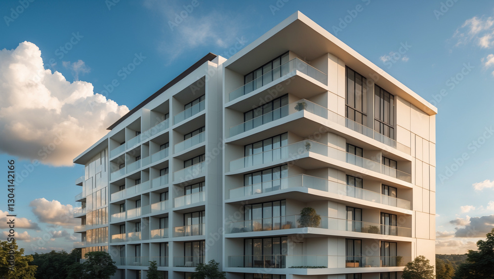 Fototapeta premium Single-Family Home, Townhouse, Condo, Apartment – Find Your Home 