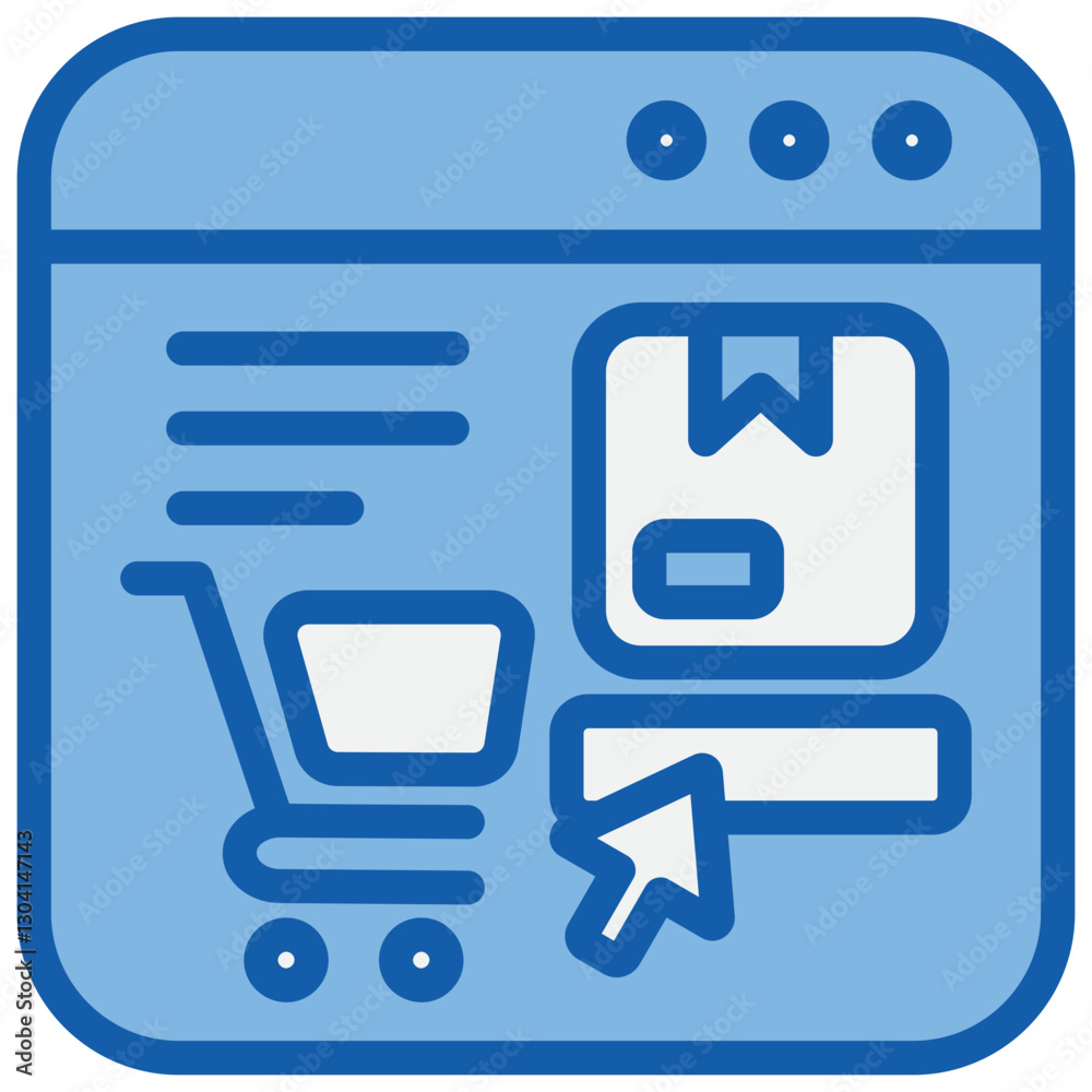 Digital Marketplace Blue White Icon Digital Marketplace Blue White Icon