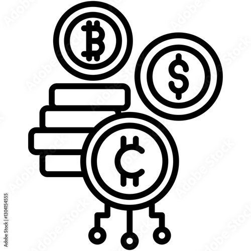 Cryptocurrency Icon