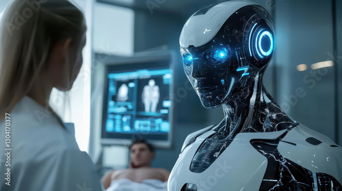 Robot Assisting Doctor in Medical Examination